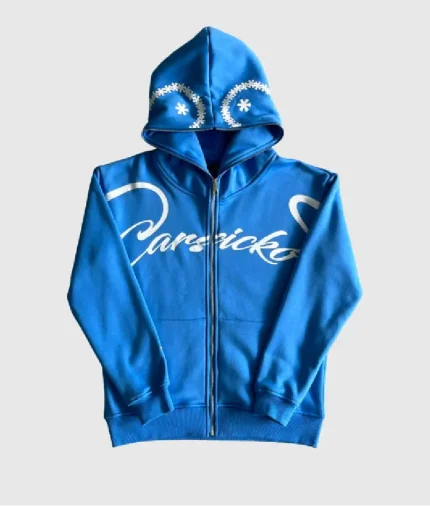 Carsicko Blue Full Zip Hoodie (5)